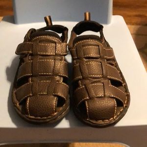 Brown sandals